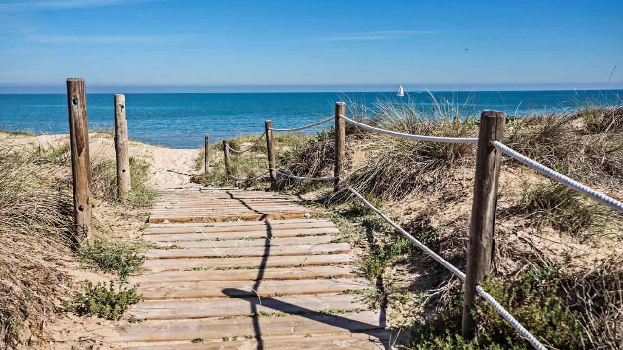 Apartamento A 50 Metros De La Playa, Luminoso Y Acogedor Oliva Buitenkant foto