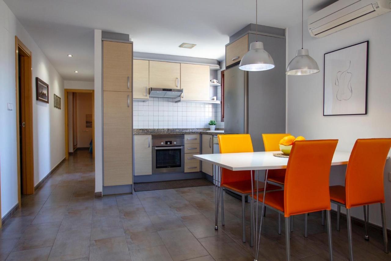 Apartamento A 50 Metros De La Playa, Luminoso Y Acogedor Oliva Buitenkant foto