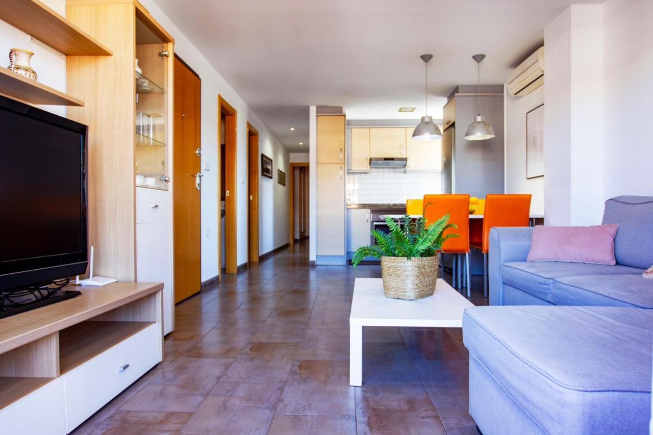 Apartamento A 50 Metros De La Playa, Luminoso Y Acogedor Oliva Buitenkant foto